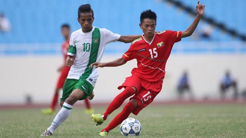 Video clip bàn thắng U19 Myanmar 1 - 0 U19 UAE: Làm nên lịch sử